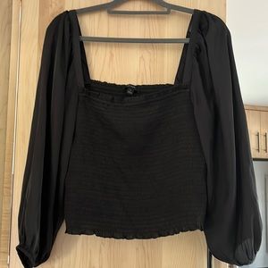 Slightly cropped, summery J. Crew top. Never worn. NWOT